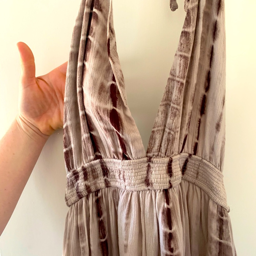 Boho Cute Flowy Summer Dress Tie Dye